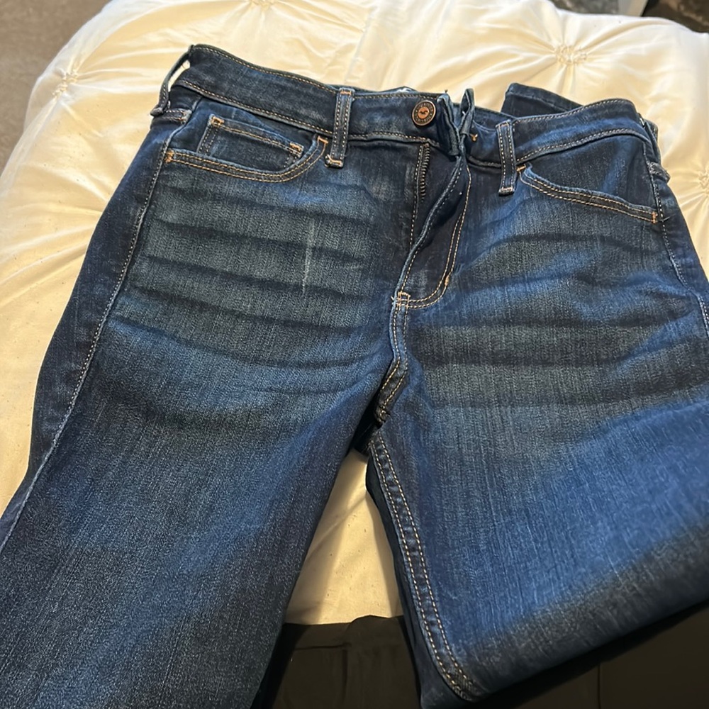 Hollister high rise super skinny 5s